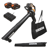 AkkuLaubbläser und sauger ( 3in1) WORX WG583E 2 x 20V 4Ah
