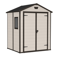 Keter Manor beige Gartenhaus aus Kunstharz im Angebot Agrieuro