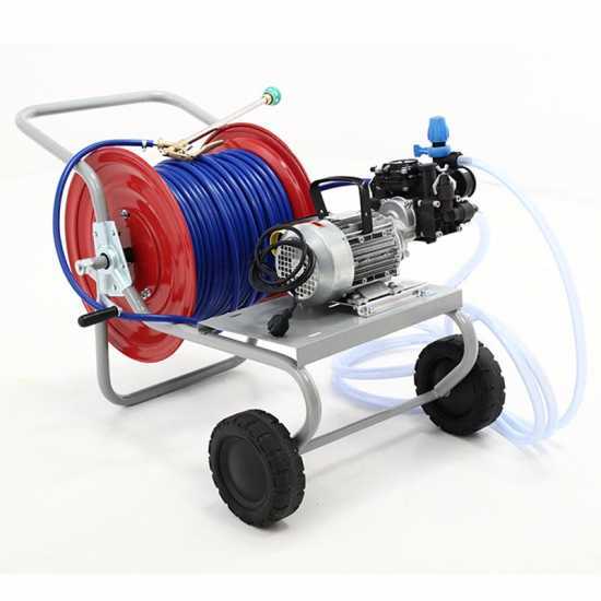 Elektrische Membranpumpe mit Wagen Comet MC 25 &ndash; elektrischer Motor