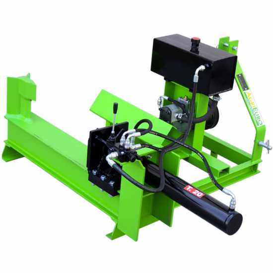 Liegender Holzspalter, Dreipunktaufnahme f&uuml;r Traktor, 20 t, Profi