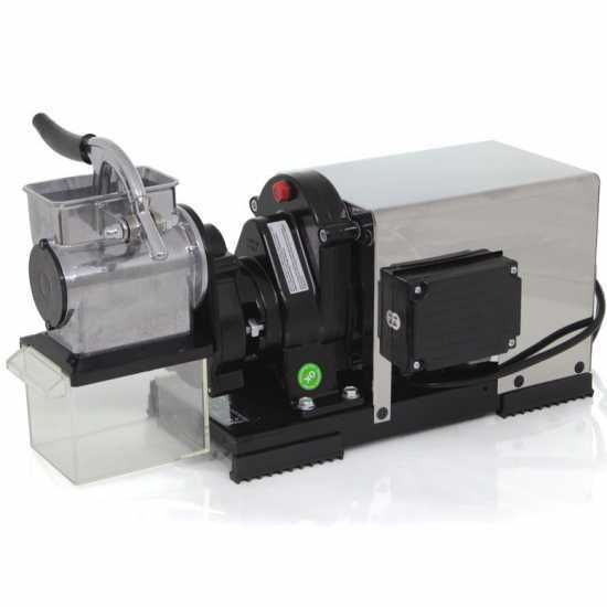 Reber 9010 N INOX - Elektrische K&uuml;chenreibe - N.5 - professioneller elektrischer Induktionsmotor - 600W