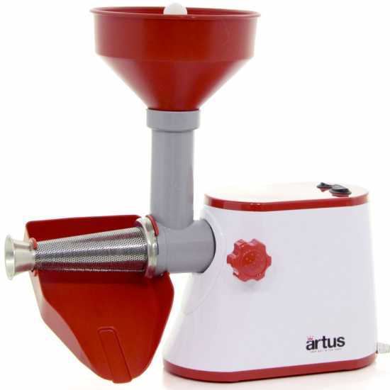 Elektrische Tomatenpresse ARTUS S15 - f&uuml;r Tomatenp&uuml;ree - Motorleistung 250W