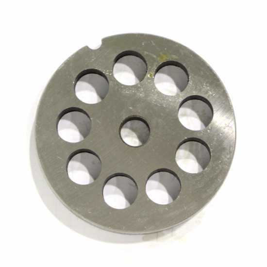 TC 12 Loch 12 mm Lochscheibe Reber - Platte für Fleischwölfe - Durchmesser 69 mm