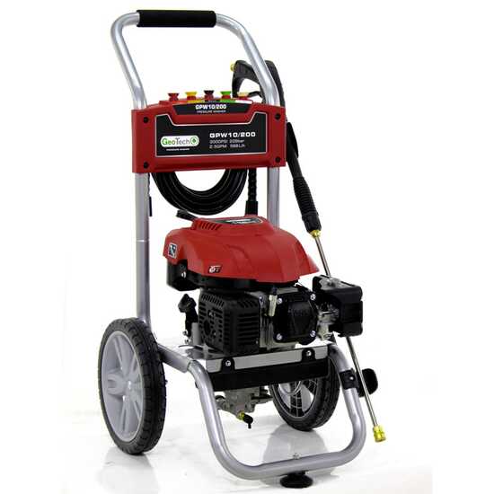 GeoTech GPW 10/200 – Benzin Hochdruckreiniger – 228 bar – 568 l/h – Motor Ducar DV196