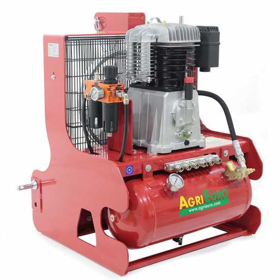 Kompressor f&uuml;r Traktor AgriEuro Tractor 900 - Olivenernte und Baumpflege