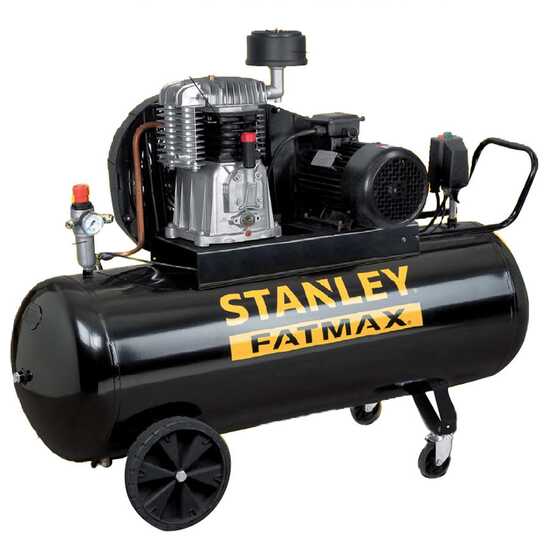 Stanley Fatmax BA 651/11/270 - Kompressor mit Riemenantrieb 400V - Motor 5.5 PS - 270 Lt