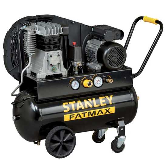 Stanley Fatmax  B 400/10/100 - Elektrischer Kompressor mit Riemenantrieb - Motor 3 PS - 100 Lt