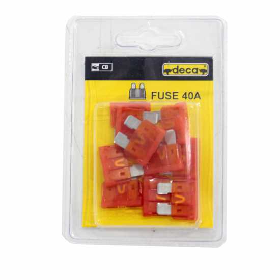 Sicherung 40A Deca - Verpackung 10 Teile