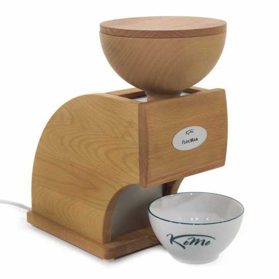 Komo FlocMan 600g - Elektrische Flockenquetsche -  Motor 140Watt