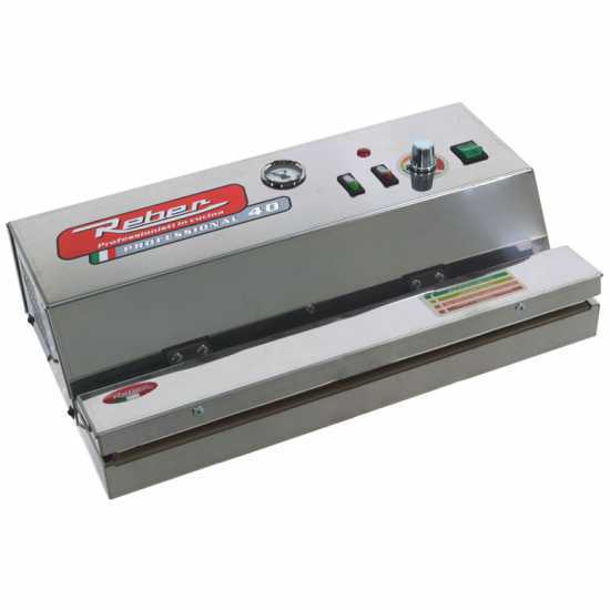 Reber PROFESSIONAL 40 - 9714 N - Professionelles Vakuumierger&auml;t - Schwei&szlig;leiste 43 cm 