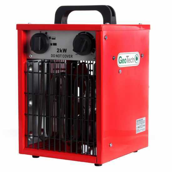 GeoTech EH 200 S - Elektroheizer mit Gebl&auml;se - 230V