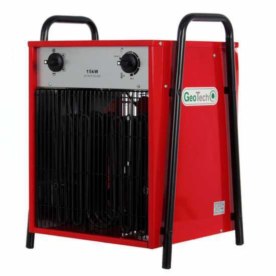 GeoTech EH 1500 T - Elektroheizer mit Gebl&auml;se - 15 kW - 400V