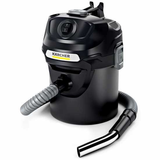 Aschensauger K&auml;rcher AD 2, Auffangbeh&auml;lter aus Metall 14 lt - Motor 600 W