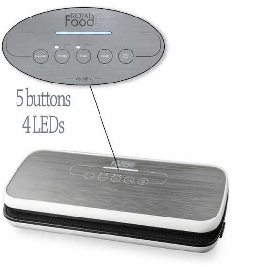 Royal Food VS 320 I - Vakuumiergerät - Schweißleiste 30 cm