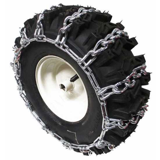 Schneeketten GeoTech für Schneefräse mit 14" Reifen