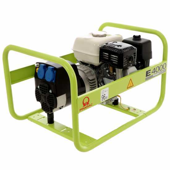 Pramac E 4000 - Benzin Stromerzeuger 230V einphasig - 2,6 kW - Honda GX 200 Motor