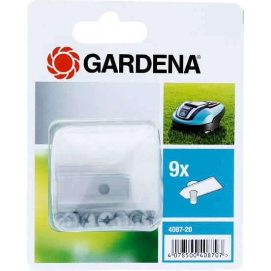 Ersatzmesser Gardena - 9 Stücke
