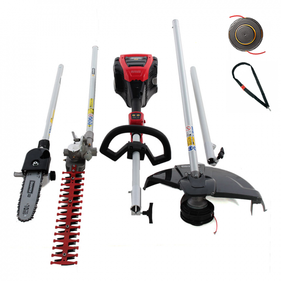 Snapper - Multifunktionale Akku-Motorsense- Astkettens&auml;ge und Heckenschere - 82V - 4Ah