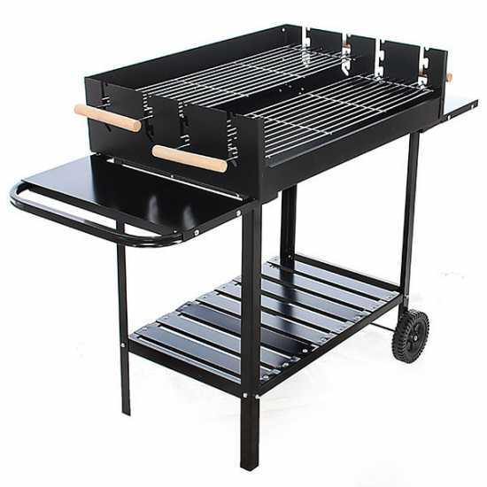 Royal Food CB 280X - Kohlegrill mit 2 Grillrosten - Kochfl&auml;che 75 x 50