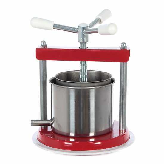 Kleine Handpresse Charly 1.3 L - f&uuml;r Auberginen und Trauben