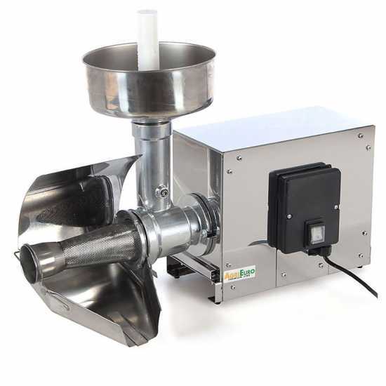 Elektro Tomatenpresse AE-SM3 INOX - 375 W - 0,5 PS