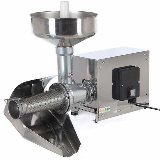 Elektro Tomatenpresse AE-SM5 INOX - 375 W - 0,5 PS