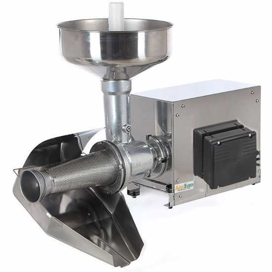 Elektro Tomatenpresse AE-SM5 INOX mit Elektromotor - 600 W - 1 PS