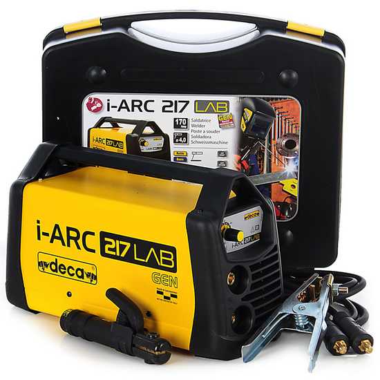 Deca I-ARC 217 GEN - Inverter-Schwei&szlig;ger&auml;t (MMA)&nbsp;+ Koffer, Gleichstrom (DC)