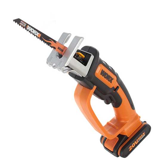 Worx WG894E - Hands&auml;ge 20V, 2Ah Li-Ion Akku
