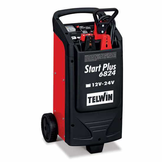 Telwin Start Plus 6824 - Akkustarter - Batterien 24V und 12V - Akkuladeger&auml;t im Lieferumfang