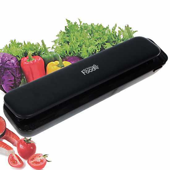 Royal Food VS30E Extra Slim Black - Vakuumierger&auml;t - Schwei&szlig;leiste 30 cm 