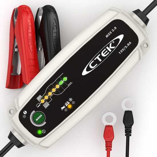 CTEK MXS 3.8 - Akkuladeger&auml;t und automatisches Erhaltungsladeger&auml;t - Batterien 12V - 7 Phasen