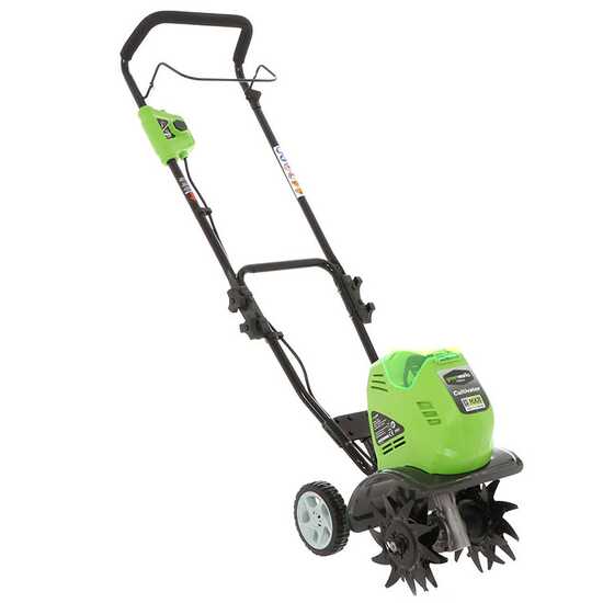 Akku-Motorhacke Greenworks 40 V - SOLO - OHNE AKKU UND LADEGER&Auml;T