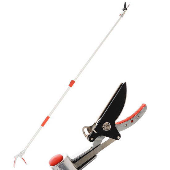 Stocker Art. 603 - Teleskop-Baumschere f&uuml;r das Beschneiden 130-200 cm - richtbarer Griff und Kopfst&uuml;ck