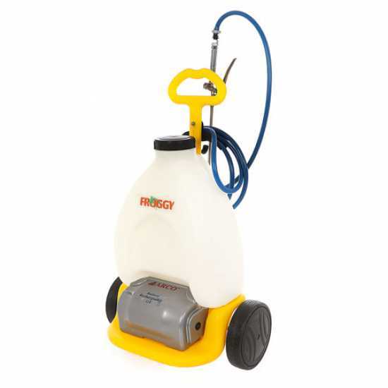 Batteriebetriebene Spritzpumpe auf Wagen ARCO Froggy Eco 12 V - Tank 20 l