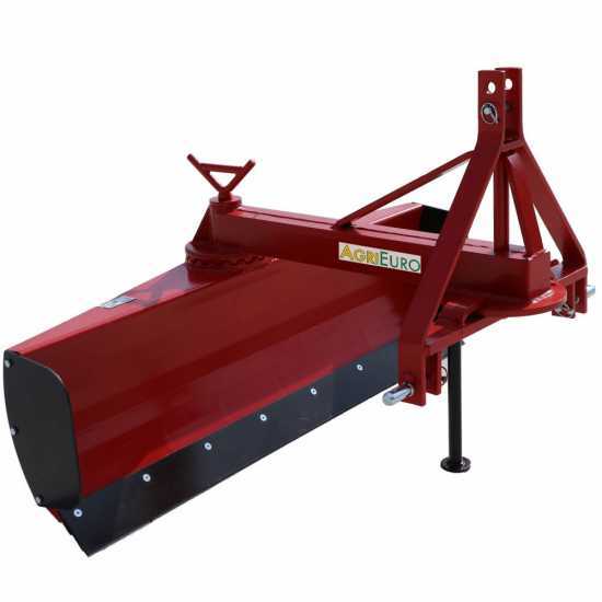 Planierschild f&uuml;r Traktor AgriEuro LLM160 - Mittelschwere Reihe - drehbare Anlaufscheibe und Schaufel