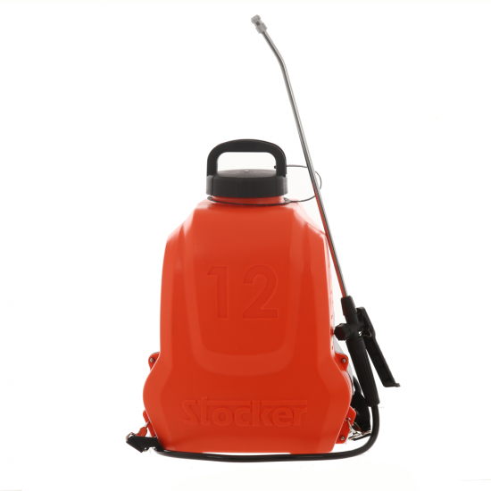 Elektrische R&uuml;ckenspritze Stocker - Lithium Batterie - 12 L Tank - 5 bar