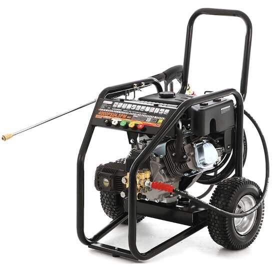 Benzin Hochdruckreiniger GeoTec Pro PWP 17/275 ZW mit Benzinmotor Loncin 420 ccm