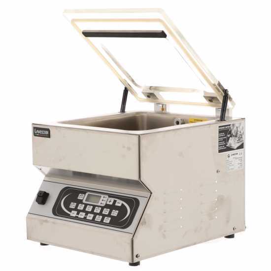 Kammervakuumierer Agri Euro 3200 Top Edelstahl - Schwei&szlig;leiste 30 cm 