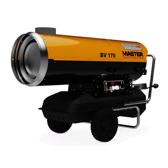 Master BV 170 E - Diesel Heizkanone - indirekte Heizung