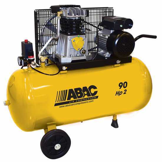 ABAC mod. B26/90 CM2 - Kompressor mit Riemenantrieb - 90 l - Druckluft