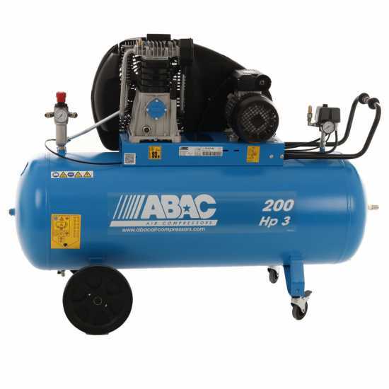 Kompressor 230 V Riemenantrieb ABAC mod. A49B 200 CM3 - 200 liter