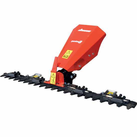 Professioneller zentraler M&auml;hbalken Diesse Garden 3 97cm