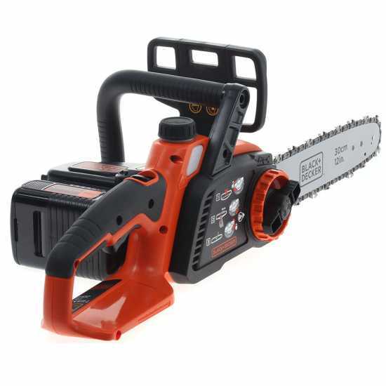 Elektro Kettens&auml;ge Black &amp; Decker GKC3630L20-QW -  Schwert 30 cm - Lithium-Akku 36V 2Ah