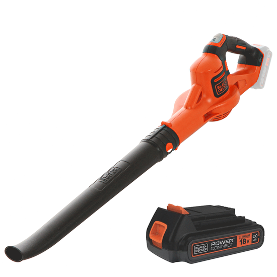 Akku Laubbl&auml;ser GWC1820PC-QW PowerCommand Black &amp; Decker 18V - 2Ah