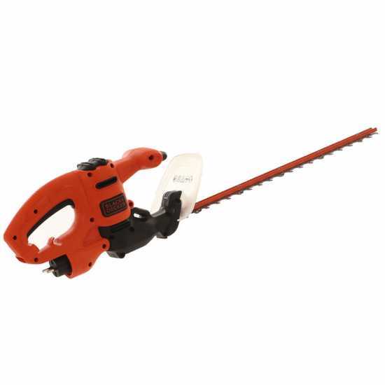 Elektro Heckenschere Black &amp; Decker BEHTS201-QS - Heckenschere 420 W mit Schwert 45 cm