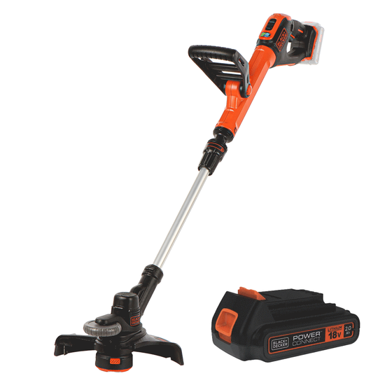 Black & Decker STC1820EPC-QW - Kantenschneider - Motorsense mit Lithium-Batterie 18V / 2Ah
