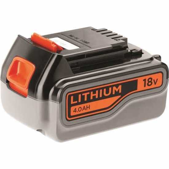 Zusätzliche Batterie für Geräte Black & Decker 18V - 4 Ah