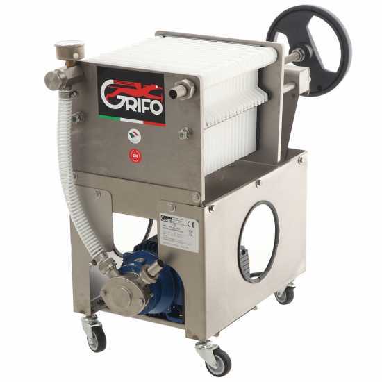 Grifo Professional FCP20-OLIO - &Ouml;lfilter - mit Kartons und  20 Schichten - INOX Liverani Pumpe