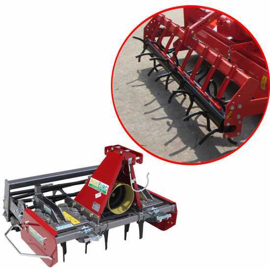 Kreiselegge RF170 - Arbeitsbreite 170 cm - 16 Zinken - leichte Reihe - Noppenwalze